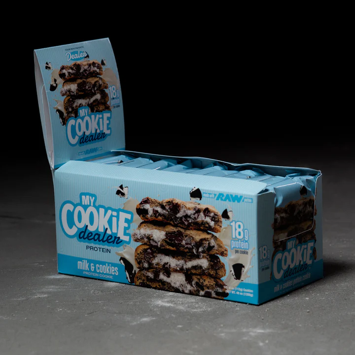 Protein Cookie 12 Pack - Milk and Cookies