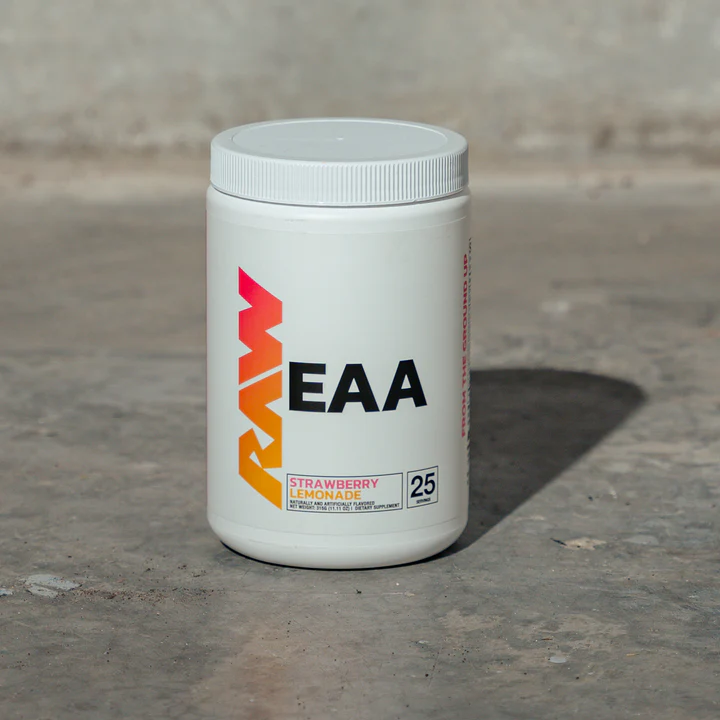 RAW EAA ESSENTIAL AMINO ACIDS STRAWBERRY LEMONADE